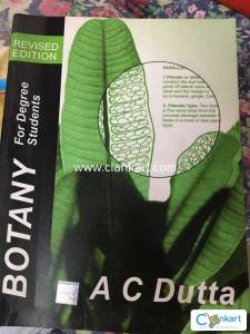 Botany for degree students - AC Dutta - Revised Sixth edition