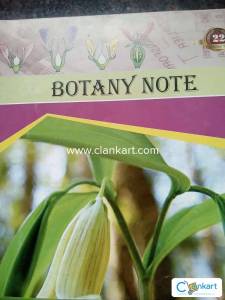 Botany note class 11 & 12