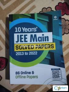 Brand new 10 year jee mains solved paper 2013-2022