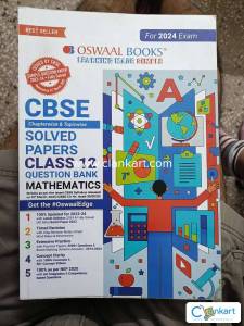 Brand new books of OSWAL sample question papers CBSE class 12 for math