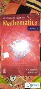 Brand new rs Aggarwal class ix maths