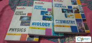 Brillant NEET study package-physics, chemistry, biology for class 11