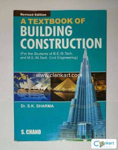 Building Construction Book By S.K. Sharma