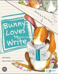 Bunny loves to write