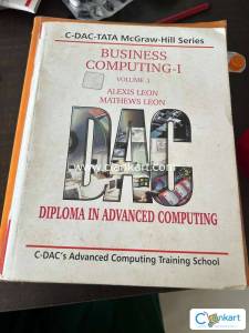 Business Computing-I Volume 1 DAC Diploma in Advanced Computing