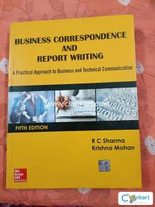 Business Correspondence and Report writing. 5 th Ed.