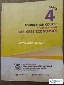 Business Economics For CA Foundation