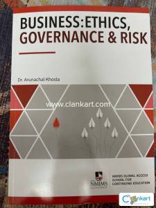 Business: Ethics, Governance & Risk. By NMIMS. Never used. New.