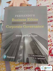 Business Ethics and Corporate Governance