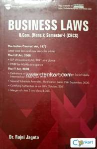 Business Laws B.Com Hons.