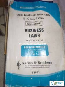 Business Laws Bcom 1st year