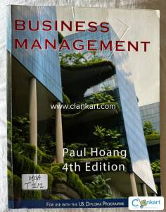 Business Management Paul Hoang 4th Edition