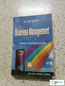 Business Management by C.B Gupta