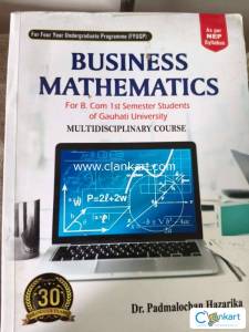Business Mathematics B.com 1st Semester