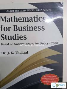 Business Mathematics for BBA 1st Semester