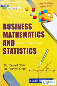 Business Maths & Stats For CCF B.Com (Calcutta, Kalyani, WBSU)