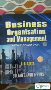 Business Organisation And Management