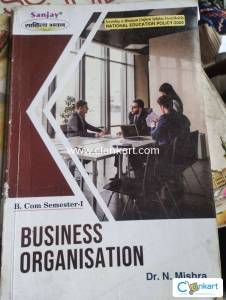 Business Organisation Bcom 1st semester