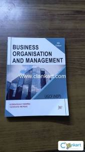 Business Organisation and Management Semester-1 B.COM / B.COM (HONS)