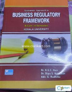 Business Regulatory Framework for 2nd sem kerala university