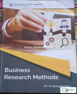 Business Research Methods Fifth Semester BBA  University Of Calicut