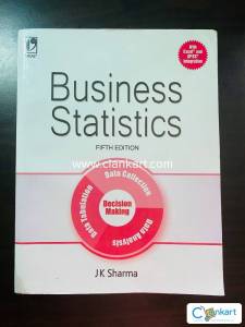 Business Statistics (Data Analysis) by JK Sharma for MBA