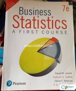 Business Statistics book for MBA/BBA