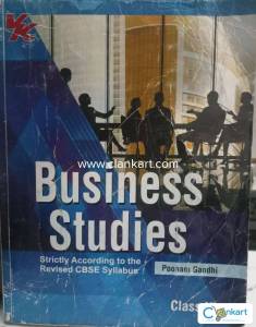 Business Studies For Class-11 By Poonam Gandhi For 2024-2025 Examinati