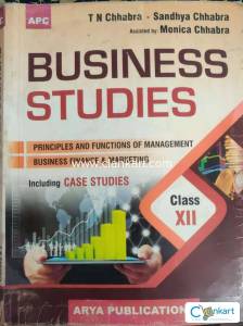 Business Studies (Including Case Studies) Class - XII