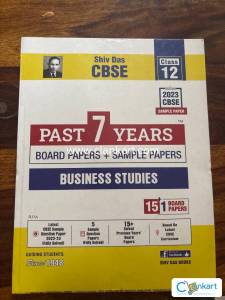 Business Studies ( CBSE 7 years board and sample papers ) Shiv Das