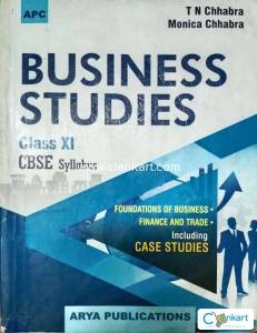 Business Studies for Class 11 CBSE