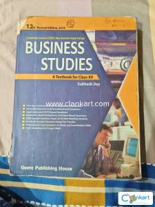Business Studies for Class 12th Commerce
