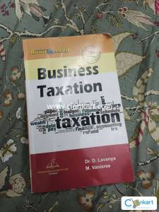 Business Taxation by Dr. D. Lavanya and M. Vanisree