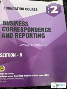 Business correspondence and reporting section -B