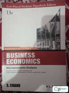 Business economics by S.chand