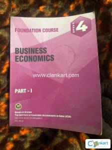 Business economics ca foundation