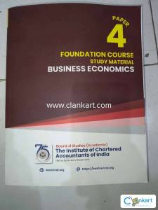 Business economics for CA foundation