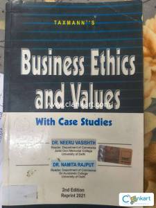 Business ethics and values by Neeru Vashishth-2nd edition
