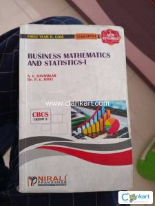 Business mathematics and statistics 1 fy bcom nirali publication