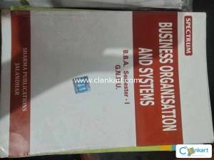 Business organisation and systems