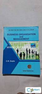 Business organization and management