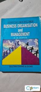 Business organization and management