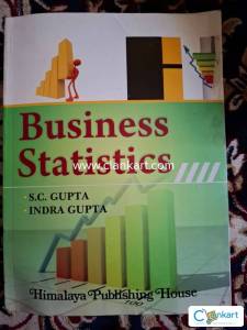 Business statistics for bcom,ba,mba,mms