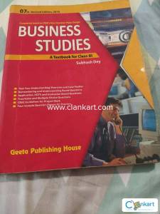 Business studies class 11 by Subhash Dey