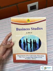 Business studies for PUC 1