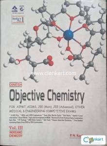 Buy Objective Chemistry by Dinesh Publications Vol. 3 for AIPMT, JEE