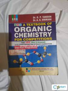 Buy Unused Organic Chemistry Book by OP Tandon