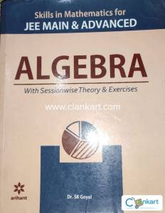 Buy Used Like New Book for JEE Mains/Advanced - Algebra Arihant Series