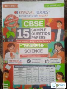 By Oswaal books CBSE 15 sample question papers class 10 science