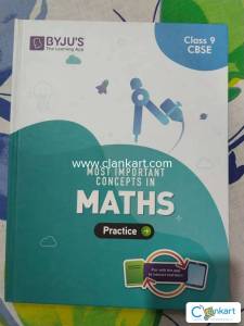 Byjus Maths practice book for class 9th